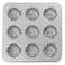 Martha Stewart 11" 9-Cup Carbon Steel Madeline Pan